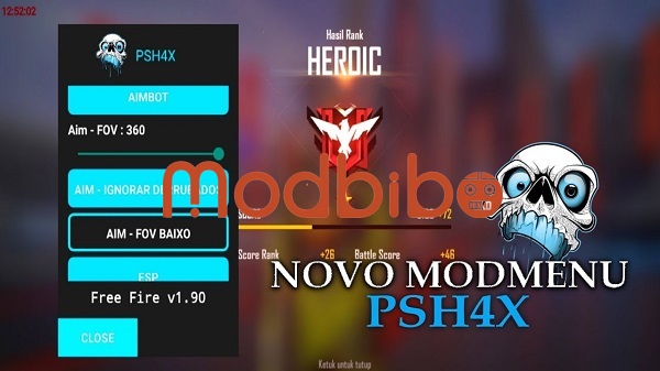 psh4x injector apk free fire
