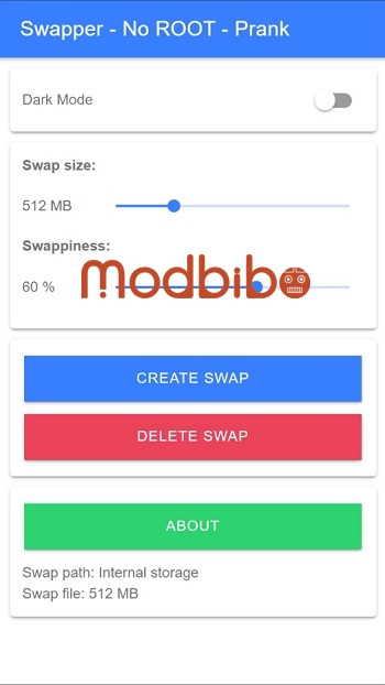 swap no root apk android
