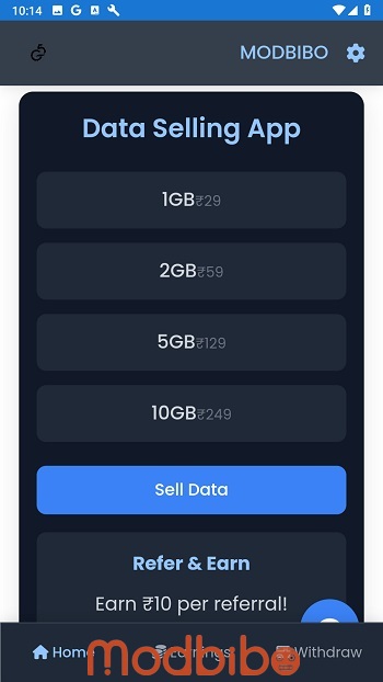 data sell app 2