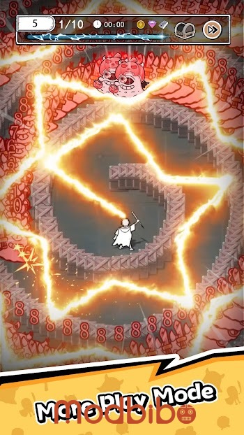 doodle magic wizard vs slime mod apk unlocked everything