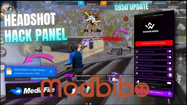 free fire headshot panel apk mod