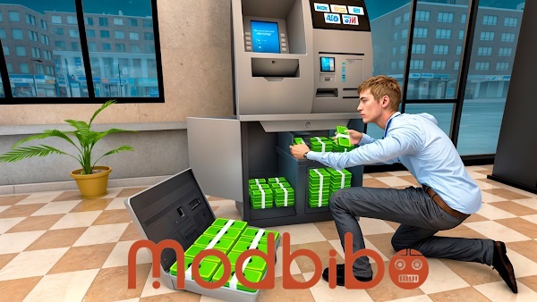 idle bank simulator money game mod apk obb