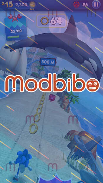 sonic dash mod apk personajes desbloqueados