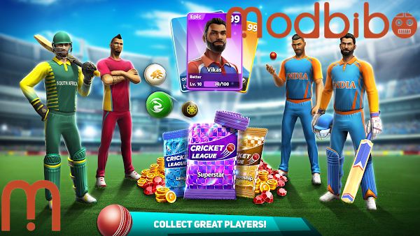 cricket league mod apk unlimited money