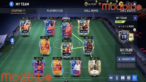 fifa mobile mod apk android