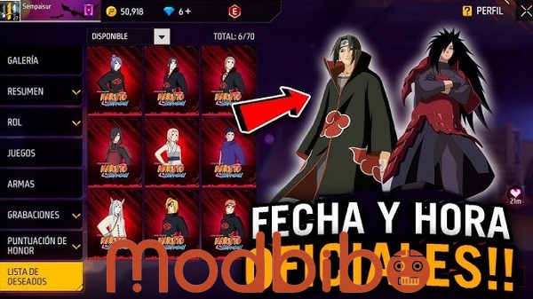 free fire akatsuki