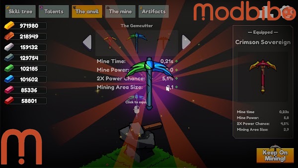 continue mineirando mod apk free