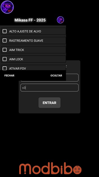 painel aimbot free fire emulador