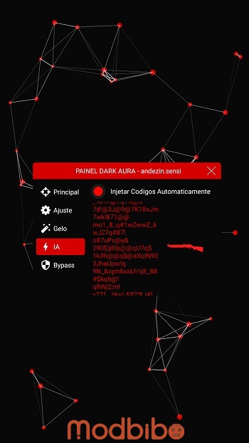 painel dark aura android