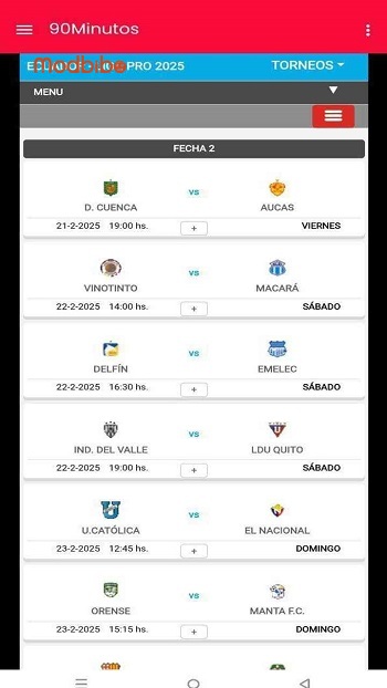 90 minutos for android