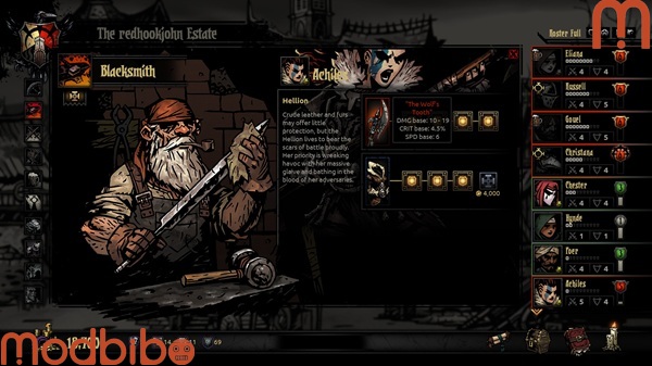 Darkest Dungeon gameplay
