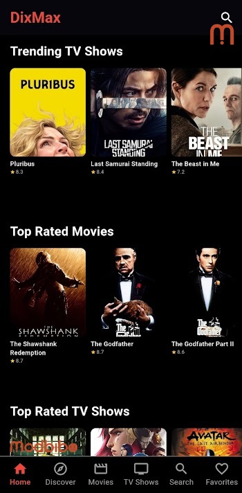 dixmax tv apk for android