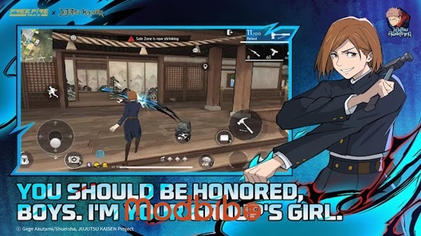 Free Fire MAX x JUJUTSU KAISEN APK Download Free