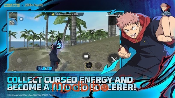 Free Fire MAX x JUJUTSU KAISEN APK New Version