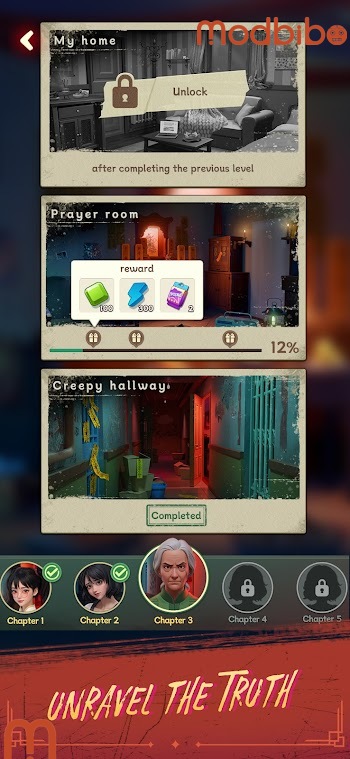 haunted merge horror story apk game