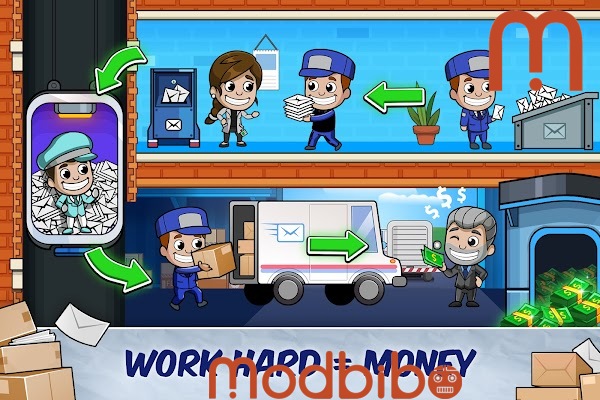 Idle Mail Tycoon Mod APK mobile