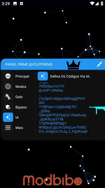 painel prime ff