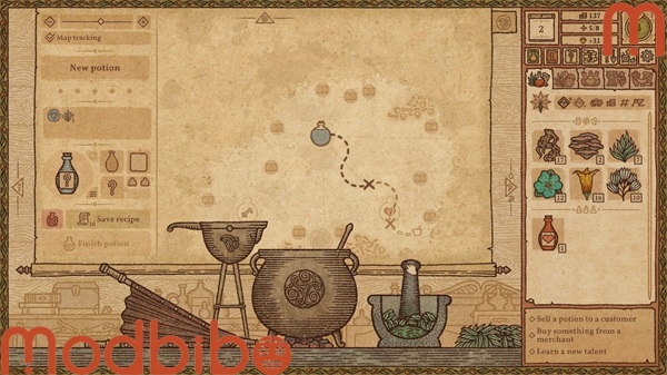 potion craft alchemist simulator map