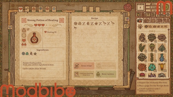 potion craft alchemist simulator recipes