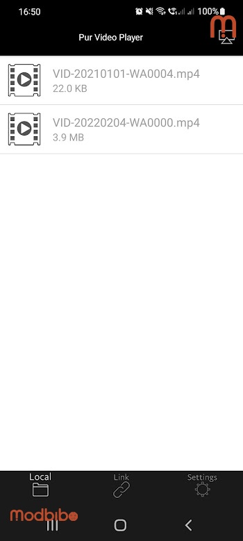 pur video player apk no ads