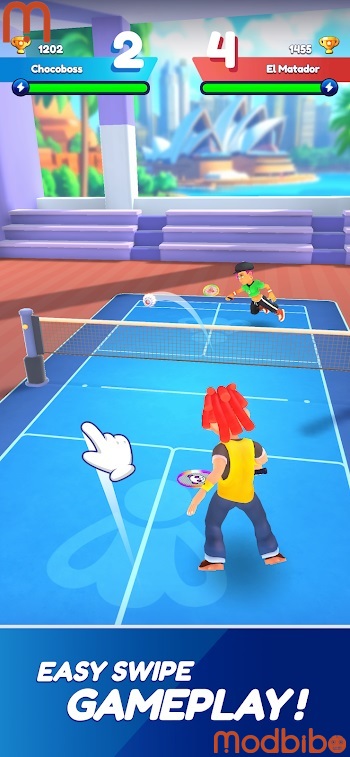 smash badminton apk game