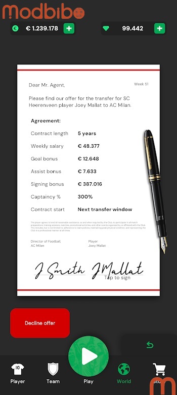 club legend apk game