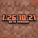 Minecraft PE 1.26.10.21