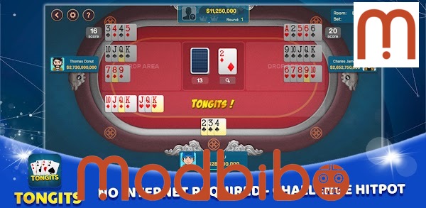 tongits offline mod apk game