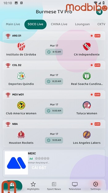 burmese tv pro apk download