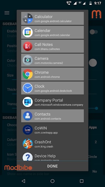 download side bar apk