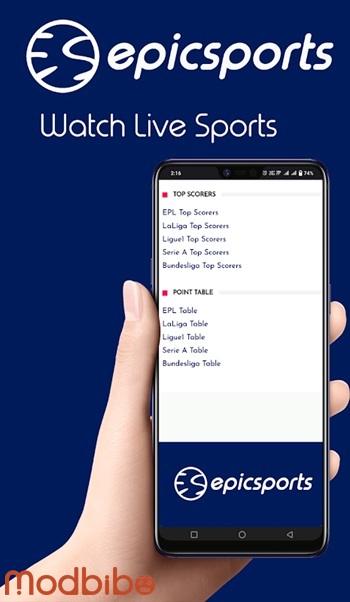 epic sports apk