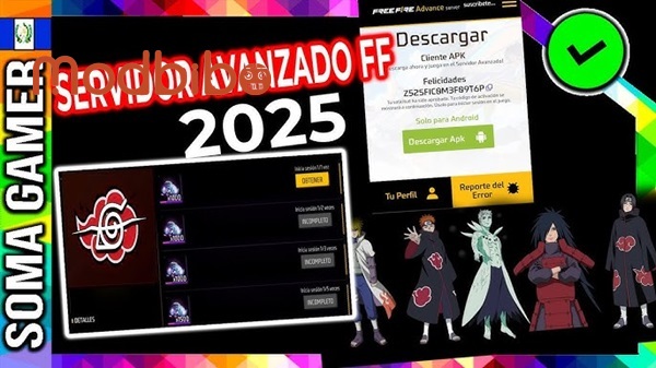 FF Servidor Avanzado APK New Version