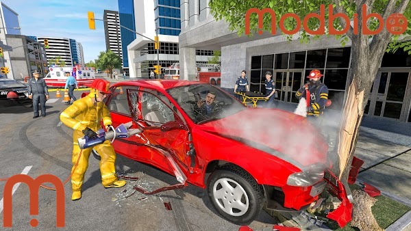 fire truck firefighter squad apk game