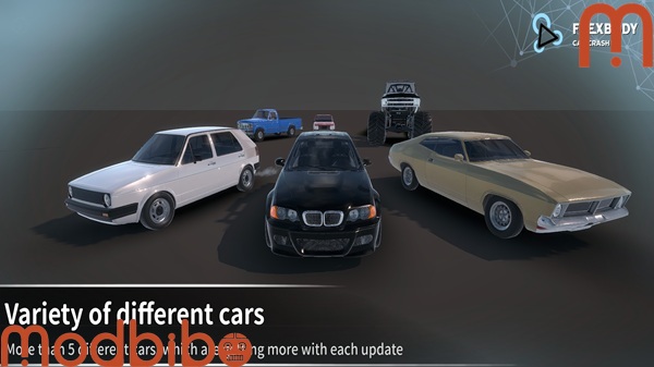 flexbody car crash soft body mod