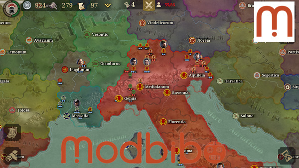 great conqueror rome mod apk mobile