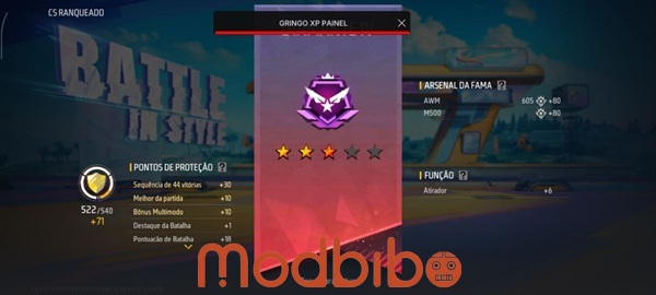 gringo xp free fire apk