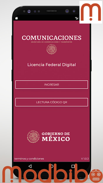 licencia federal digital apk mobile