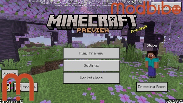 minecraft pe 1262021 apk update