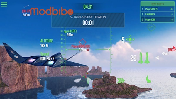 modern warplanes MOD APK Download Free