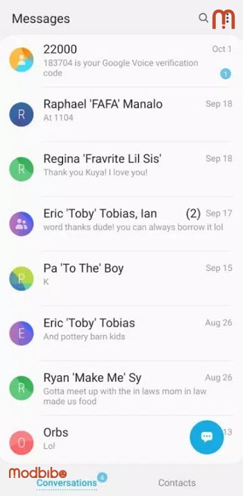 samsung messages apk mod