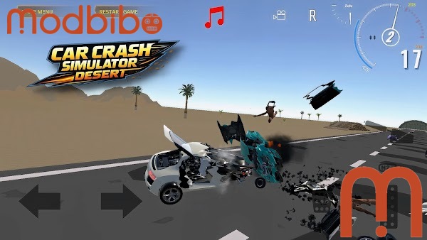 car crash simulator desert apk mobile