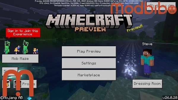 minecraft pe 262028 apk game