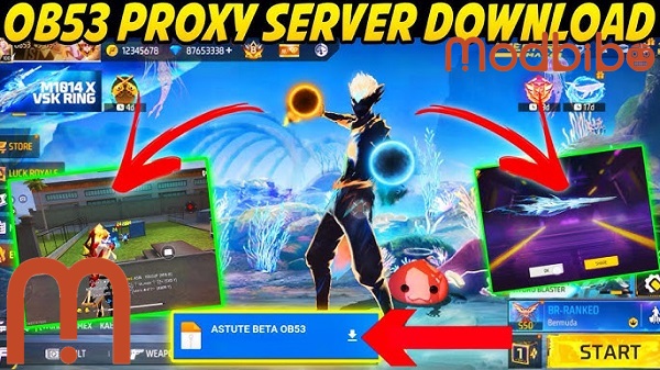 proxy server ob53 apk free fire