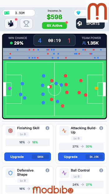 sport star idle mod apk game