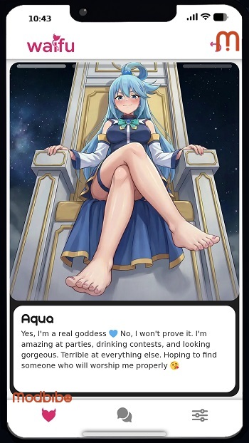 waifu dating phone apk android